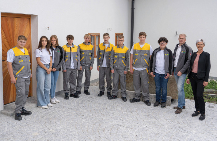 Lehrlinge WOLF Systembau - Ausbildung, Lehre