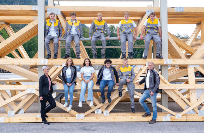 Lehrlinge WOLF Systembau - Ausbildung, Lehre