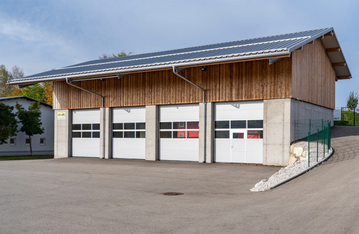 Kommunalbau, Lagerhalle, Hallenbau - WOLF System