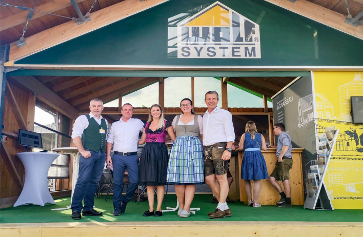 Messe Ried, Agrarbau, Landwirtschaft - WOLF Systembau