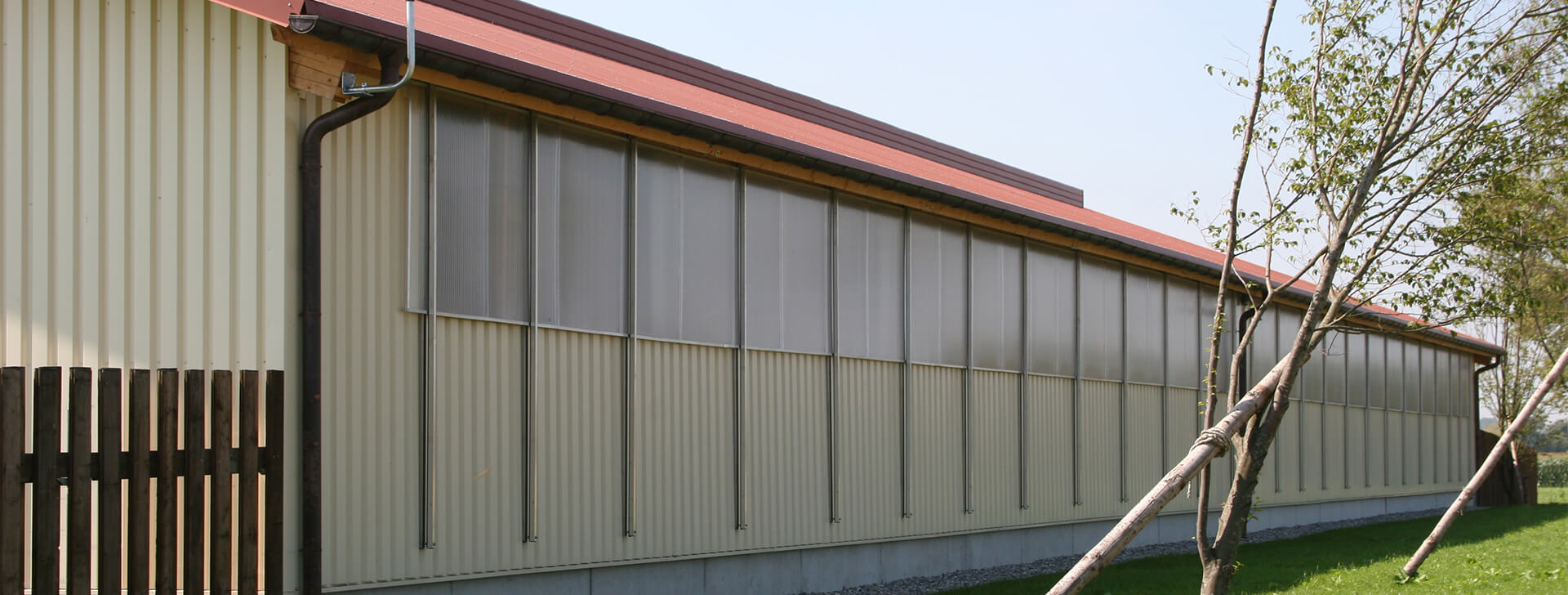 Lüftung und Belichtung Wand - Agrarbau Lüftung und Belichtung Wand - Agrarbau