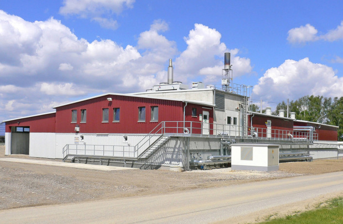 Trockenfermentationsanlage - Erneuerbare Energie - WOLF System