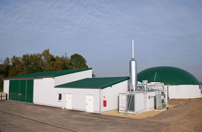Biogasanlage - Erneuerbare Energie - WOLF System