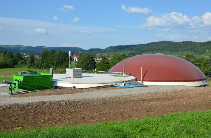 Biogas plants - WOLF Systembau