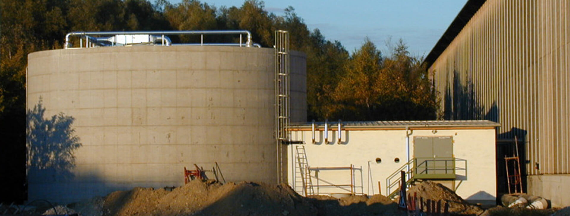 Sprinklerbehälter - Betonbehälter - Behälterbau Sprinklerbehälter - Betonbehälter - Behälterbau