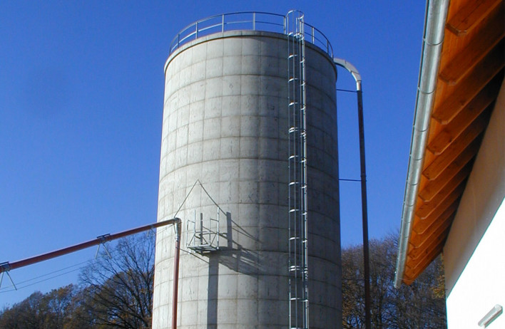 Ganzkornsilos - Behälterbau - WOLF Systembau