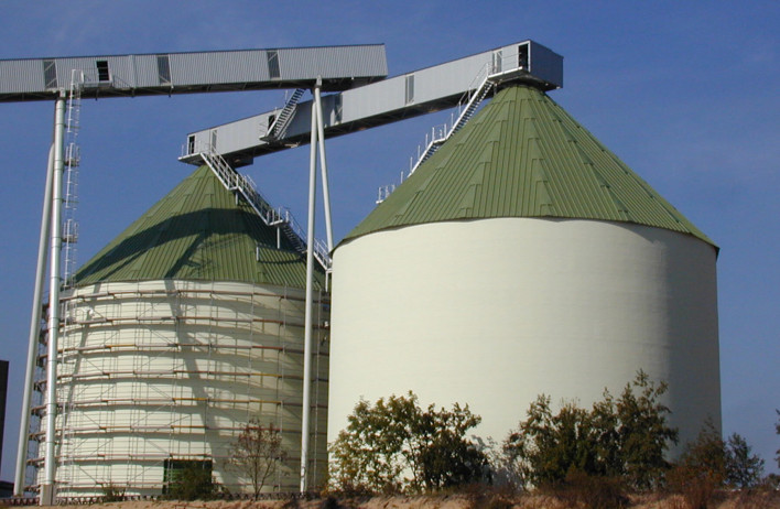 Biomass Silos - WOLF Systembau