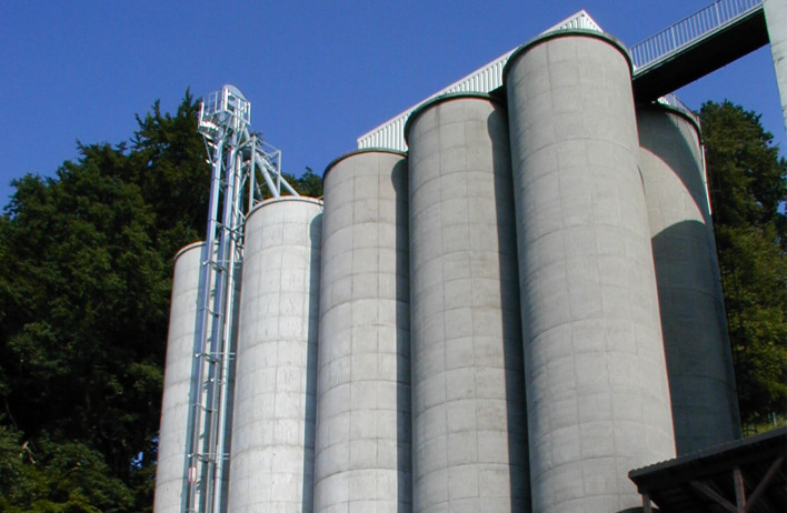 Grain Silos - Silos industry - WOLF Systembau