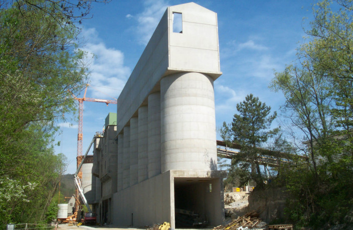 Schüttgutsilos - Silobau - WOLF Systembau