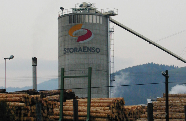 Saw dust silo - WOLF Systembau