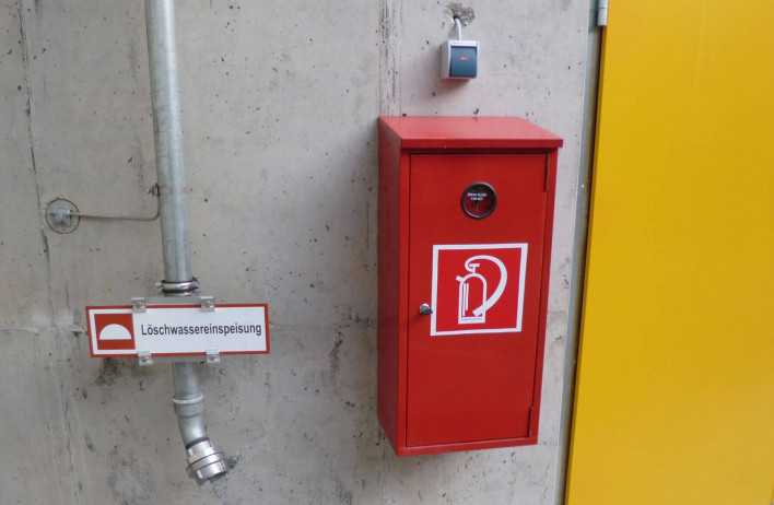 Dry extinguishing line - WOLF System