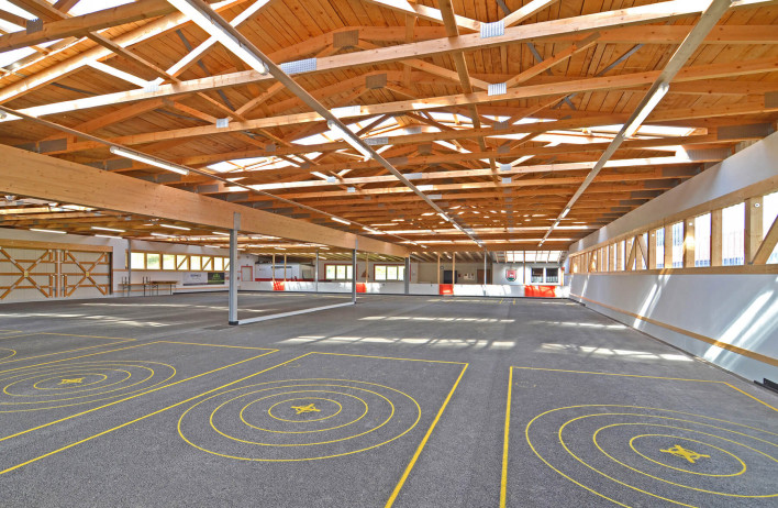 Sport- und Freizeitgebäude - Gewerbebau - WOLF Systembau
